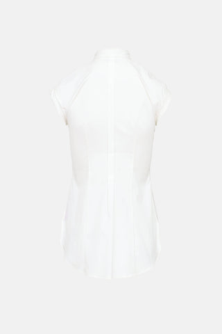 Brunello Cucinelli Short Sleeve Monili Shirt