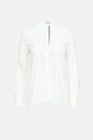 Brunello Cucinelli Monili Button Up Shirt