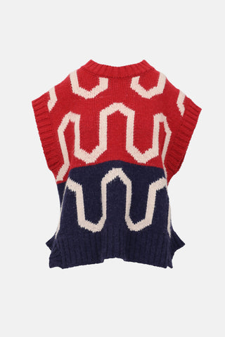 La Double J Wool Sweater Vest