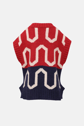 La Double J Wool Sweater Vest