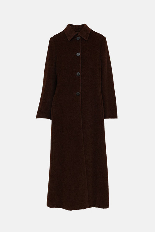 Max Mara Reversible Teddy & Taffeta Coat