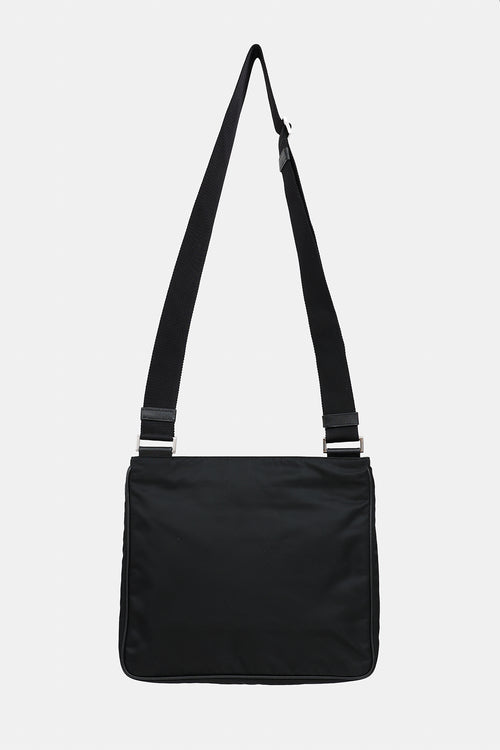 Prada Nylon Saffiano Crossbody Bag