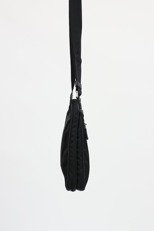 Prada Nylon Saffiano Crossbody Bag