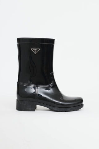 Gucci Mid Rubber Rain Boot