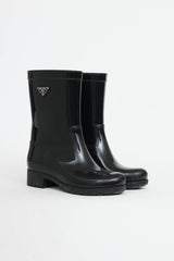 Gucci Mid Rubber Rain Boot