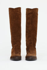 Strategia Suede Fringe Boot