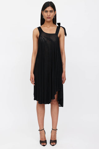 Chanel Semi-Sheer Knit Dress