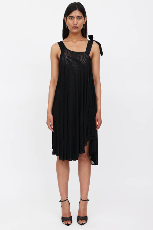 Chanel Semi-Sheer Knit Dress