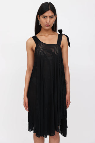 Chanel Semi-Sheer Knit Dress