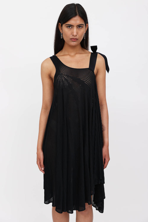 Chanel Semi-Sheer Knit Dress