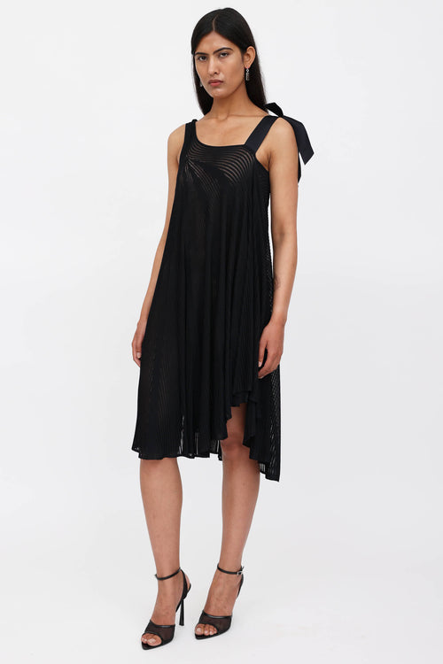 Chanel Semi-Sheer Knit Dress