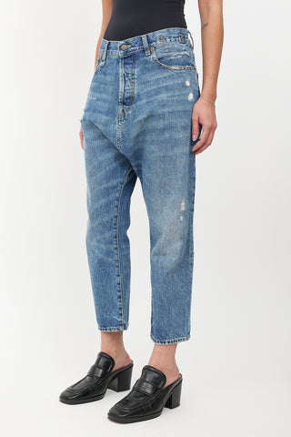 R13 Drop Seat Jeans