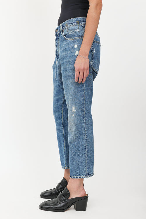 R13 Drop Seat Jeans
