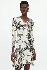 Roberto Cavalli F/W 2006 Floral Print Dress