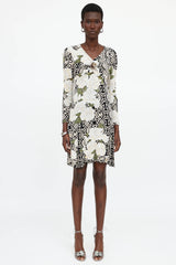 Roberto Cavalli F/W 2006 Floral Print Dress