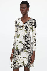Roberto Cavalli F/W 2006 Floral Print Dress