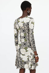 Roberto Cavalli F/W 2006 Floral Print Dress