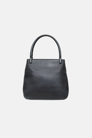 Prada Acrylic Handle Tote Bag