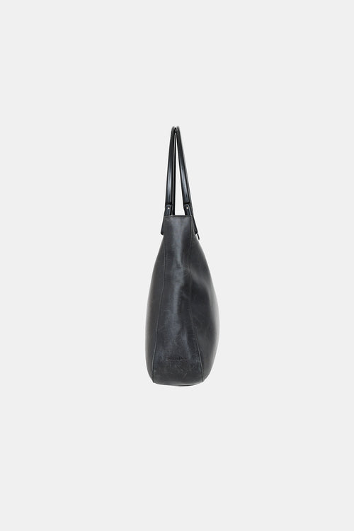 Prada Acrylic Handle Tote Bag