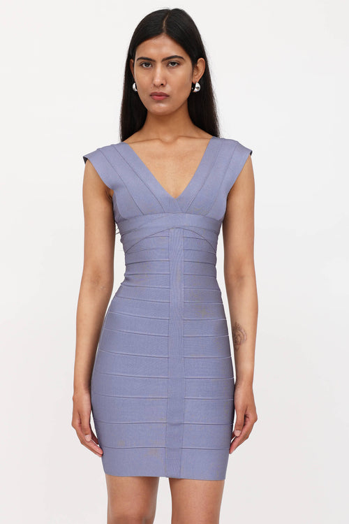 Hervé Léger Elsie Bandage Dress