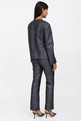 Versace 1998 Metallic Tweed Set