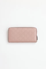 Gucci Guccissima Bow Zip Wallet