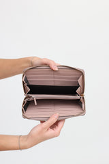 Gucci Guccissima Bow Zip Wallet