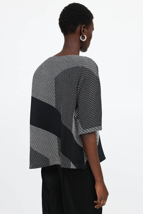 Issey Miyake Shashiko Pleats  Top