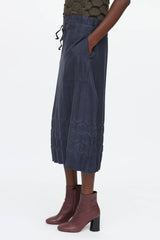 Issey Miyake 2011 Me Microsuede Pleated Skirt