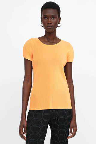 Pleats Please Issey Miyake Short Sleeve Top