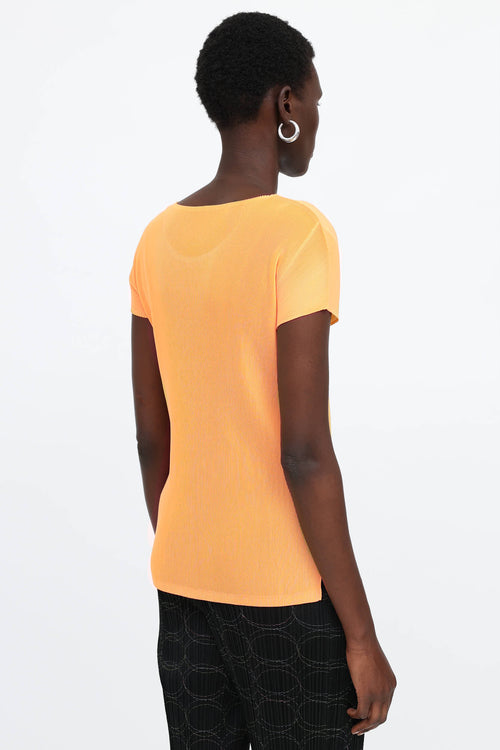 Pleats Please Issey Miyake Short Sleeve Top