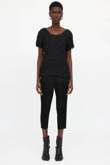 Issey Miyake Circle Design Top