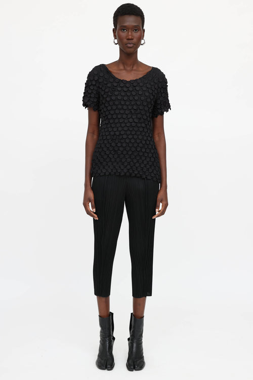 Issey Miyake Circle Design Top