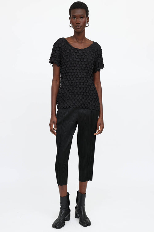 Issey Miyake Circle Design Top