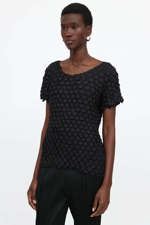Issey Miyake Circle Design Top