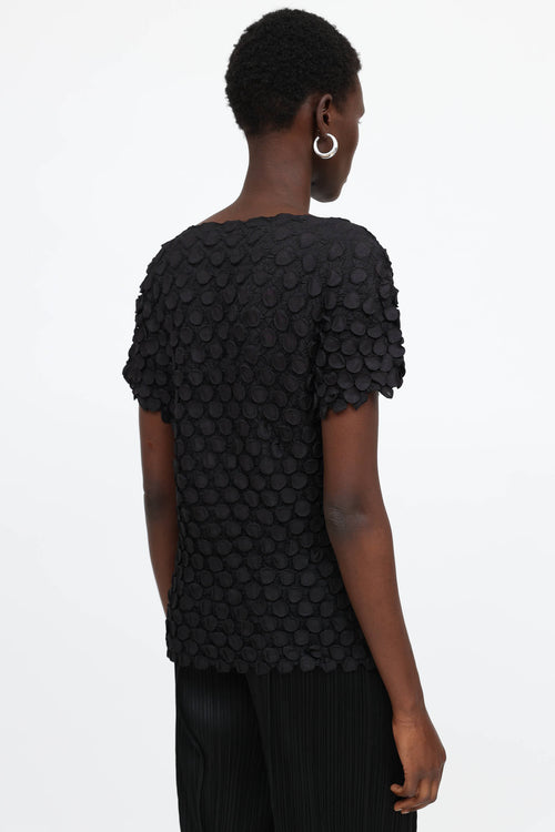 Issey Miyake Circle Design Top