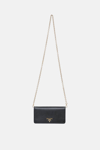 Prada Mini Bandoliera Wallet On Chain Bag