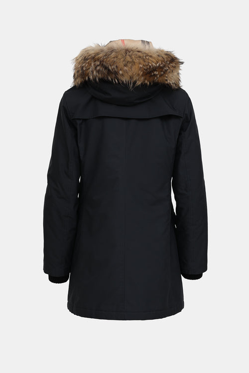 Burberry Fur Trim Babthorpe  Coat