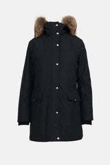 Burberry Fur Trim Babthorpe  Coat