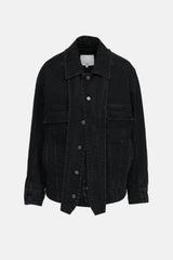 Tibi Convertible Denim Jacket