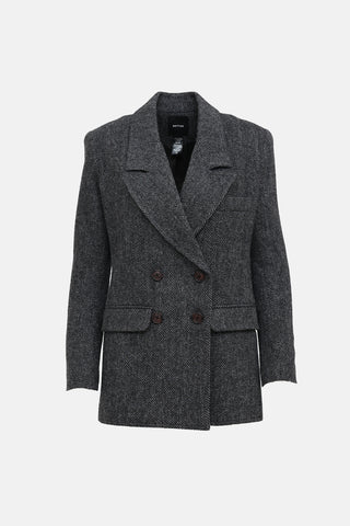 Smythe Wool Double Breasted Blazer