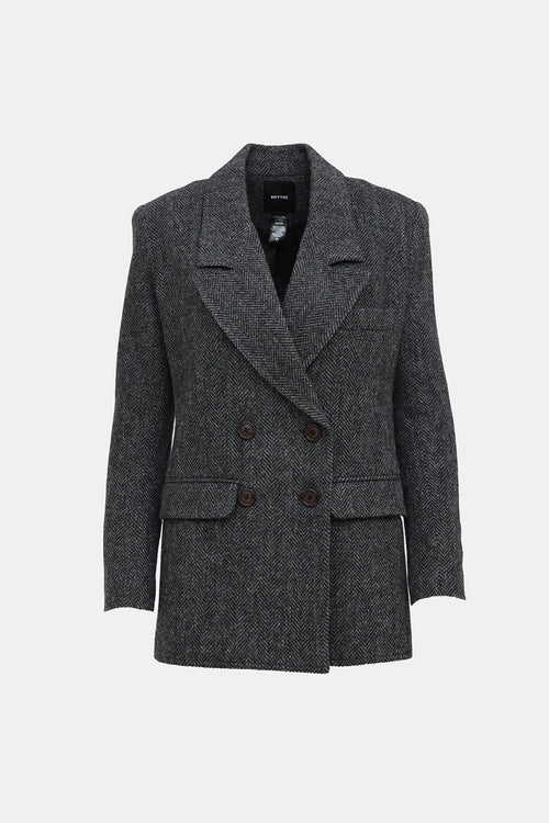 Smythe Wool Double Breasted Blazer