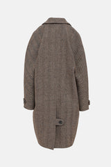 Smythe Single Breasted Chevron Coat