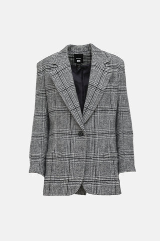 Smythe Check Blazer