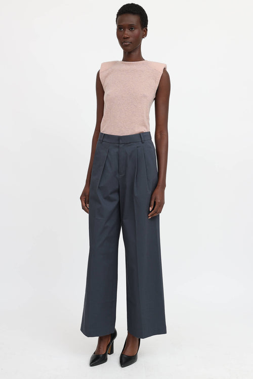 Tibi Pleated Stella Trousers