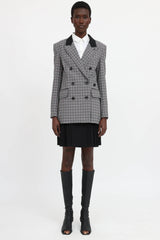 Tibi Gingham Blazer
