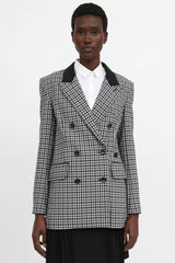 Tibi Gingham Blazer