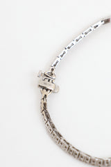 Birks 18K White Gold & Diamond Tennis Bracelet