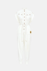 Zimmermann Tiggy Patchwork Jumpsuit