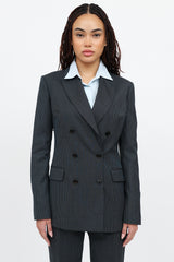 Galliano C. 2000s Pinstripe Co-Ord Set